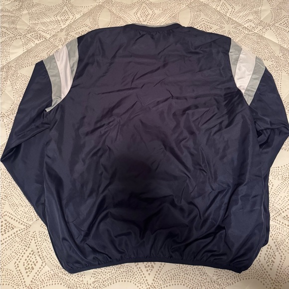Cowboys Navy Pullover Windbreaker - Picture 2 of 2